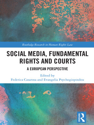 cover image of Social Media, Fundamental Rights and Courts